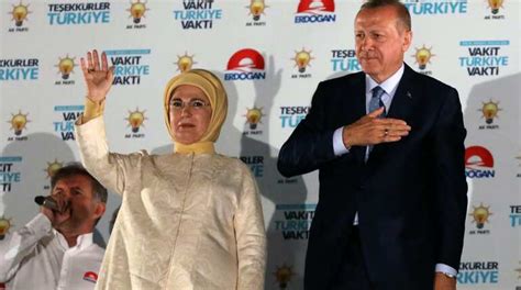 Turkey’s First Lady criticised after spotted carrying .